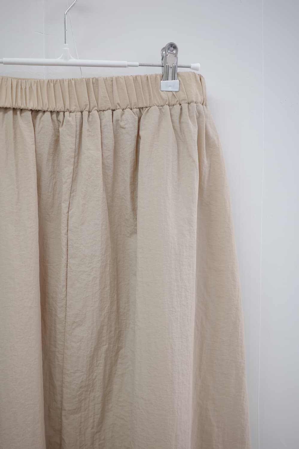 beige banding long Skirt 상품이미지6