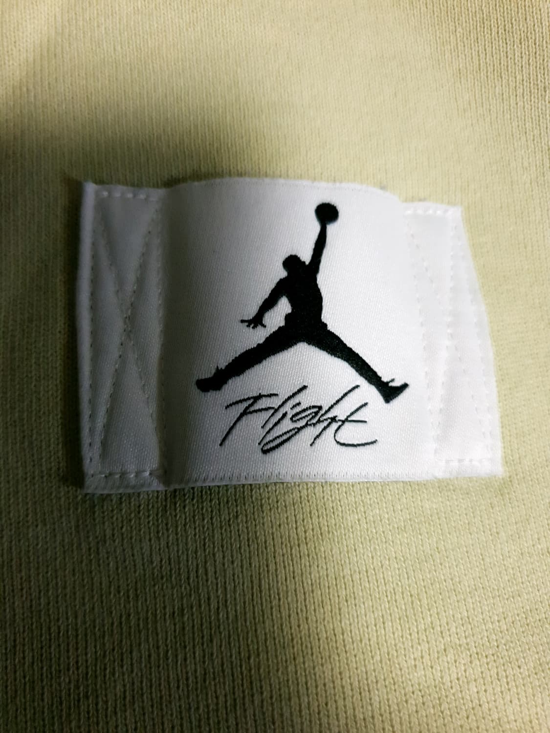 에어조던 패치로고 오버사이즈 에센셜 맨투맨 파스타치오 (M) 상품이미지2