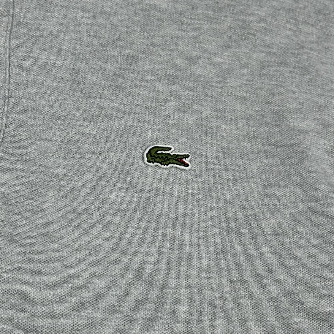 라코스테 크록 그레이 카라 긴팔티셔츠 (L) 상품이미지3