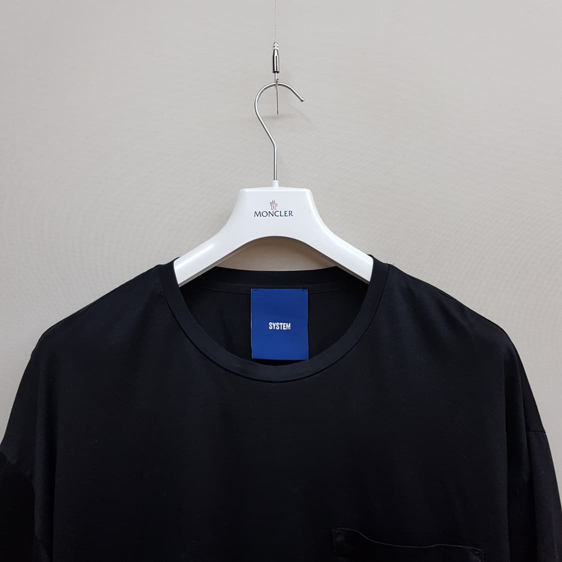 한섬 시스템 SYSTEM 포켓 오버핏 반팔 티셔츠 100사이즈 상품이미지2