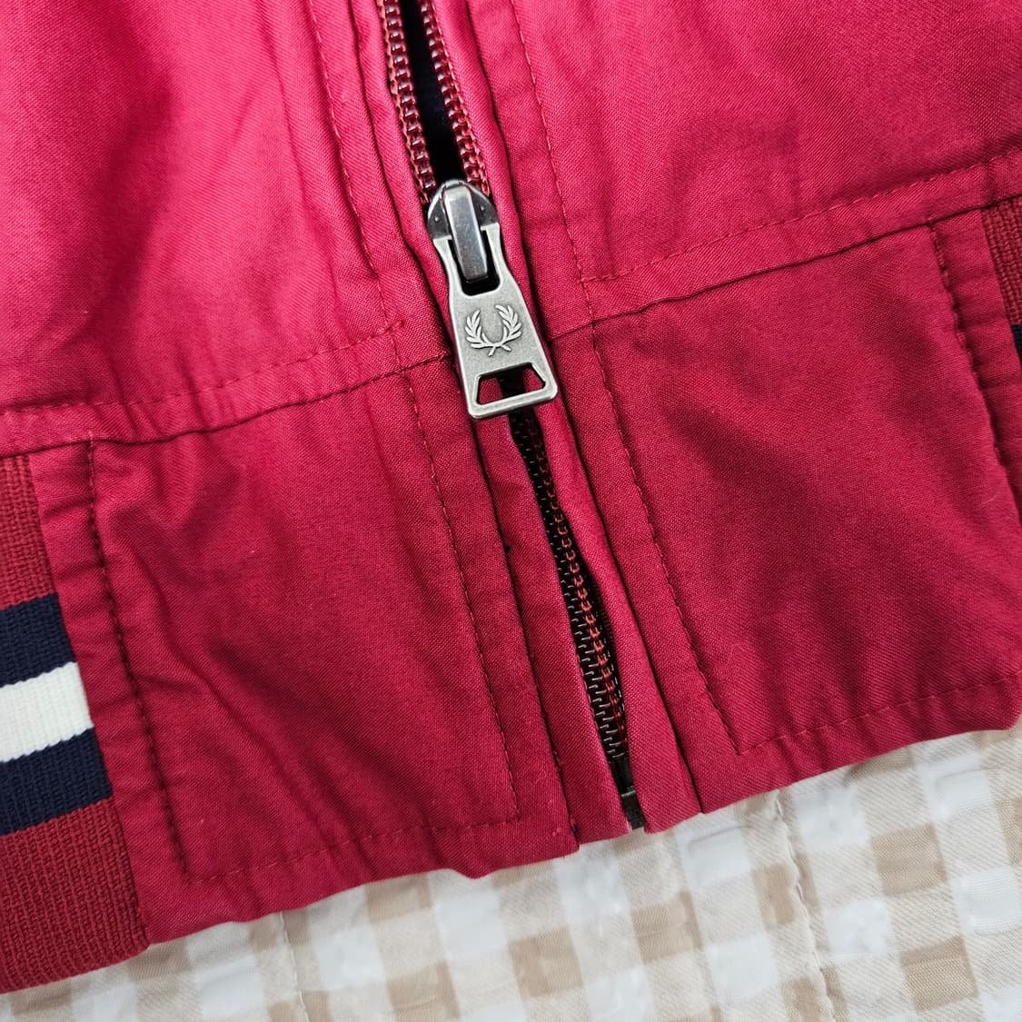 프레드페리 기모 집업점퍼 남자100 상품이미지5