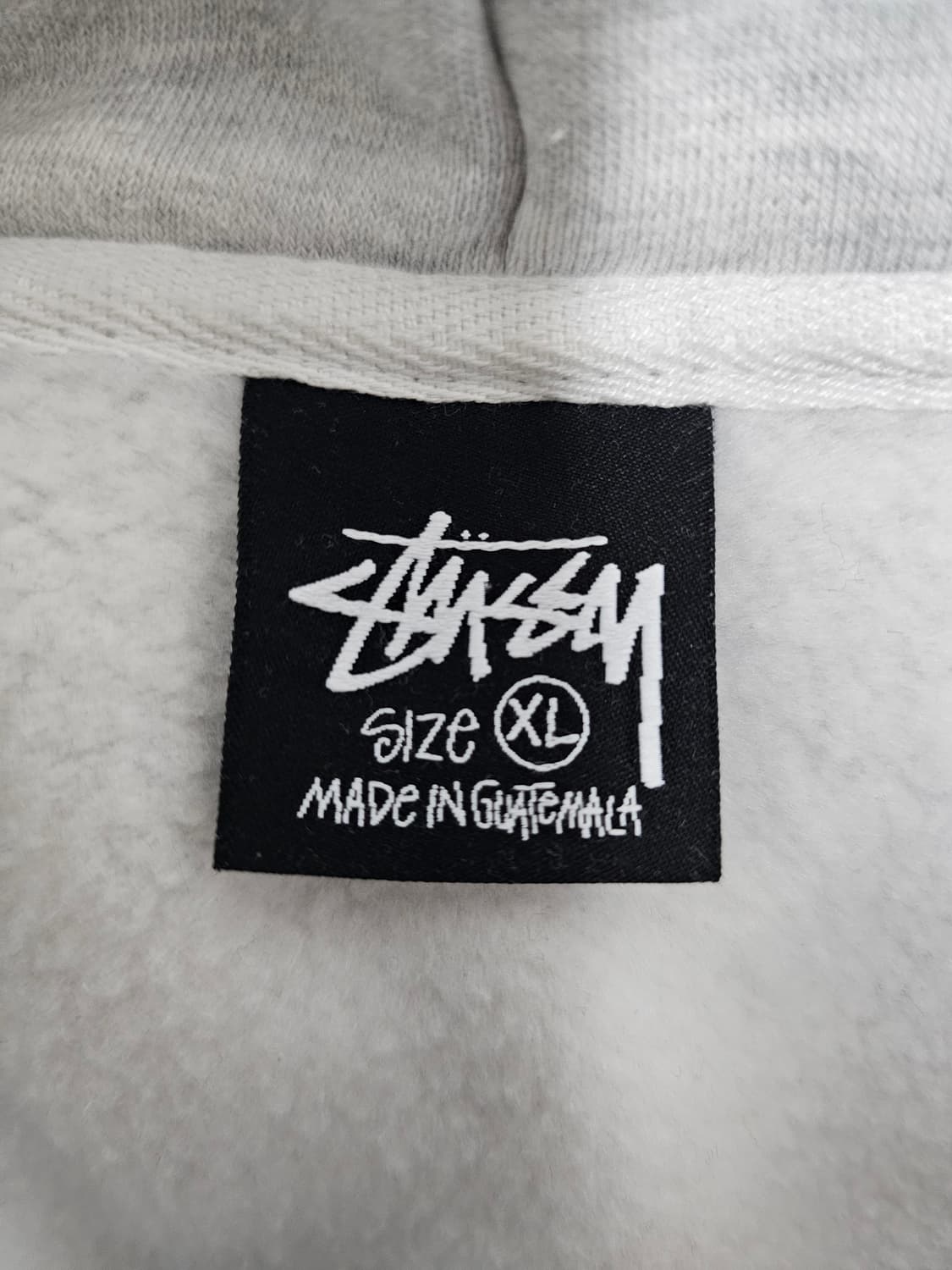 스투시 애쉬헤더 기모후드티 XL 상품이미지3