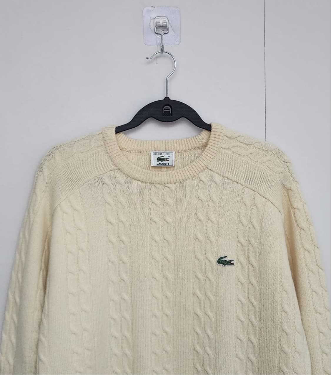 [LACOSTE 라코스테] 100 남 케이블니트 꽈배기니트 상품이미지8
