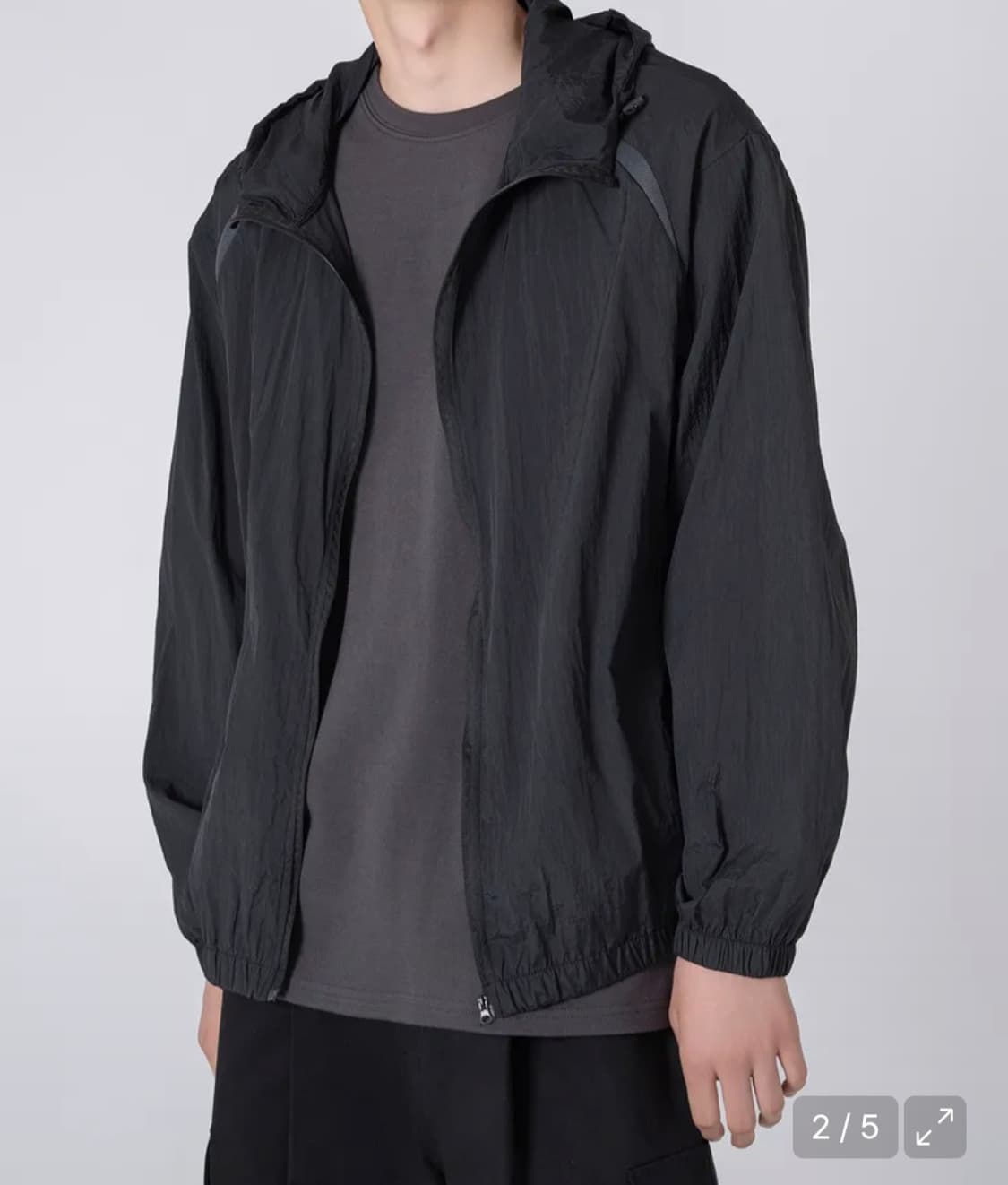 언더오프 바람막이 L 상품이미지2