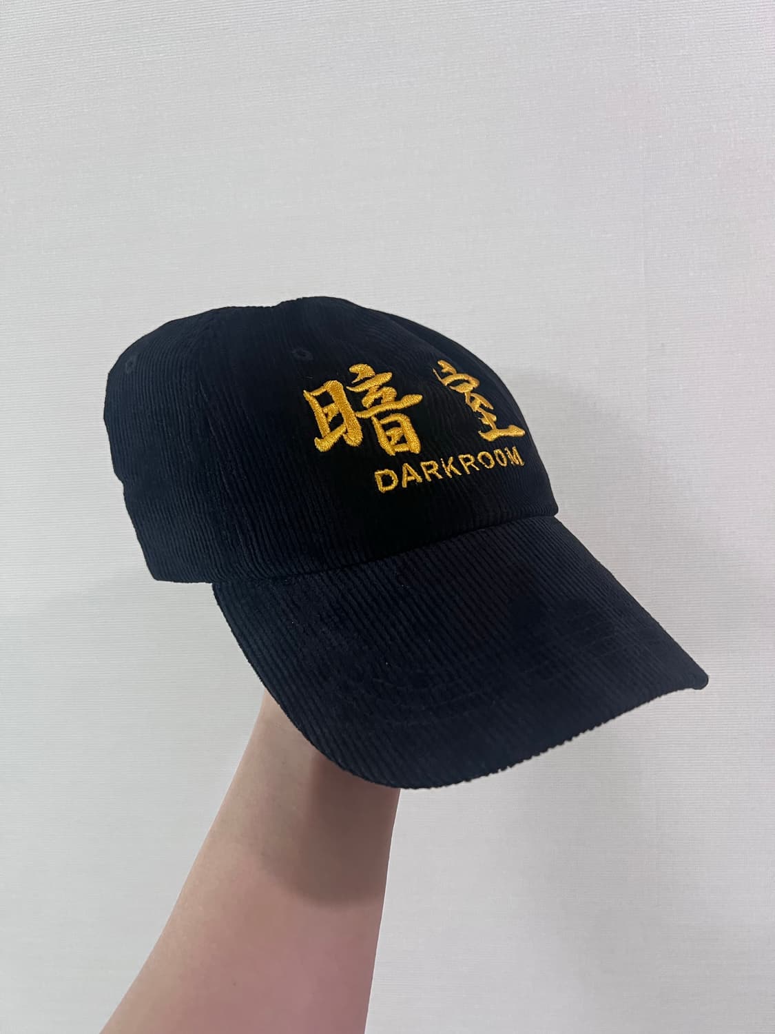 다크룸 시바스리갈 콜라보 코듀로이 볼캡 사이먼디 쌈디 상품이미지2