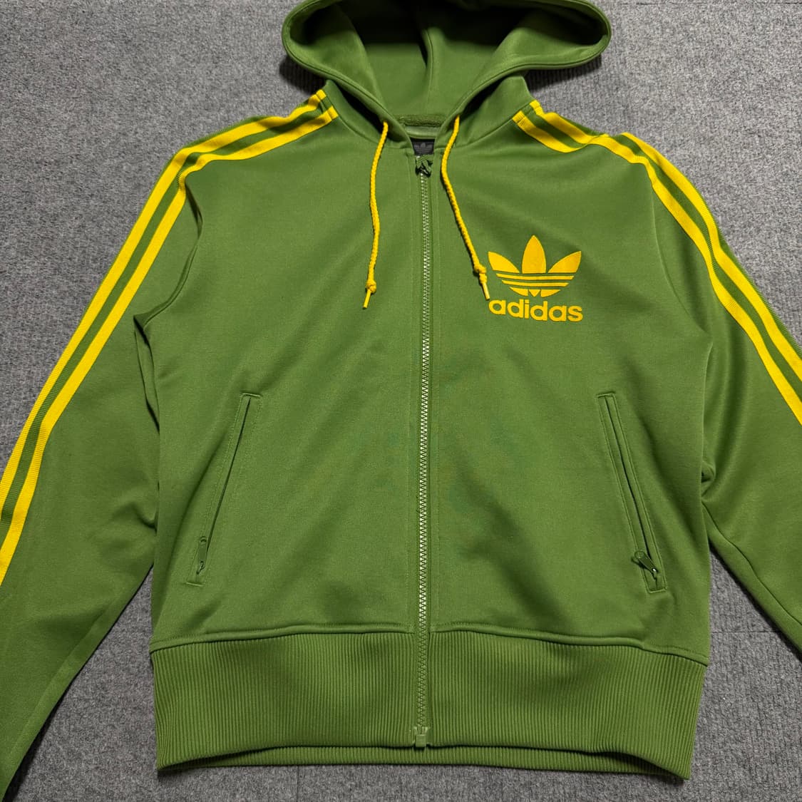 아디다스 그린 후드플락 져지 s 상품이미지2