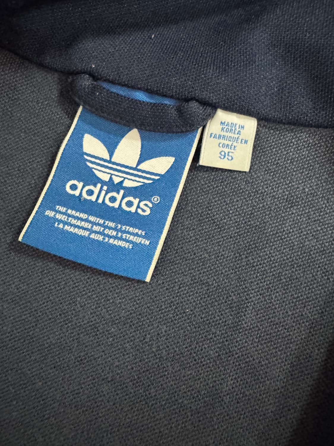 아디다스 올드스쿨 유로파 져지 트랙탑 네이비 상품이미지6