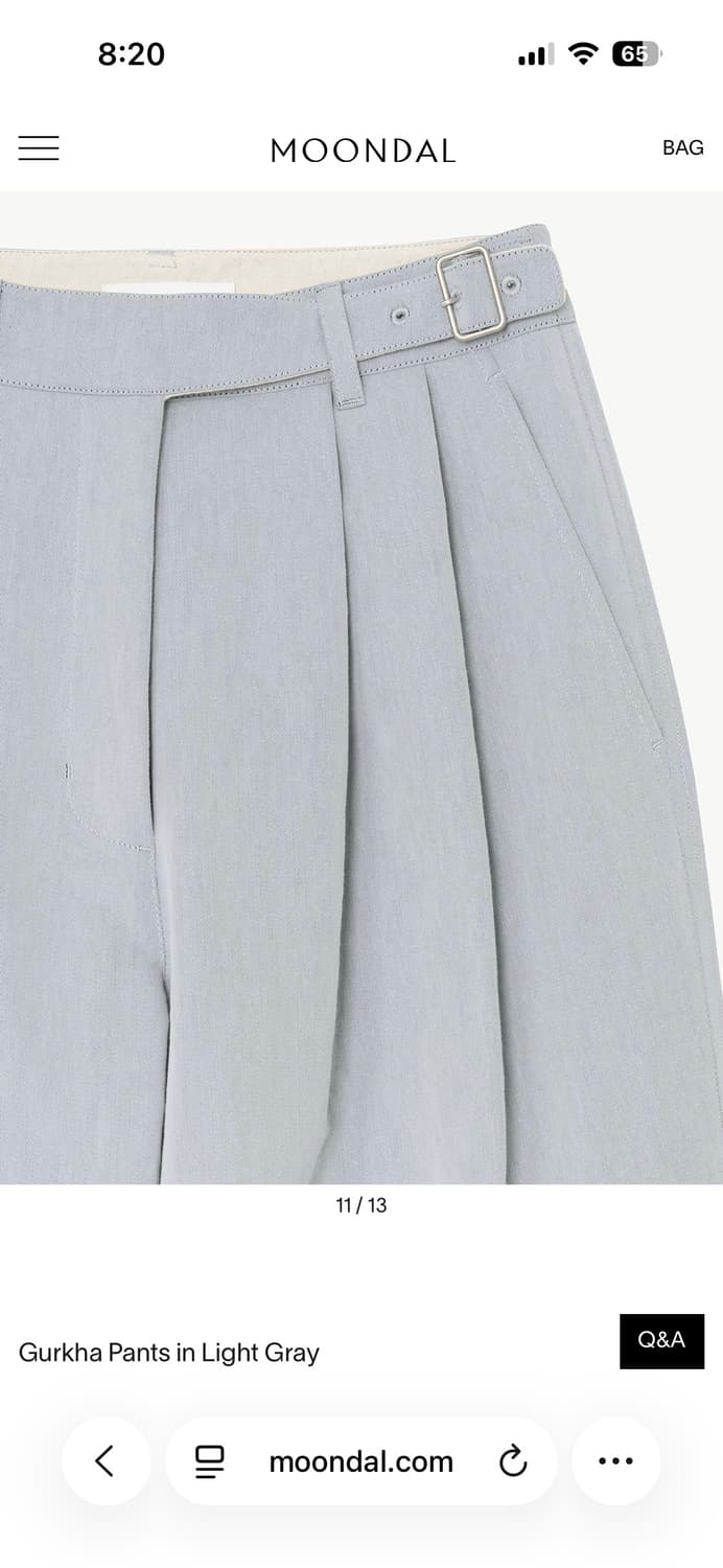 문달 구르카팬츠 네이비s 상품이미지5