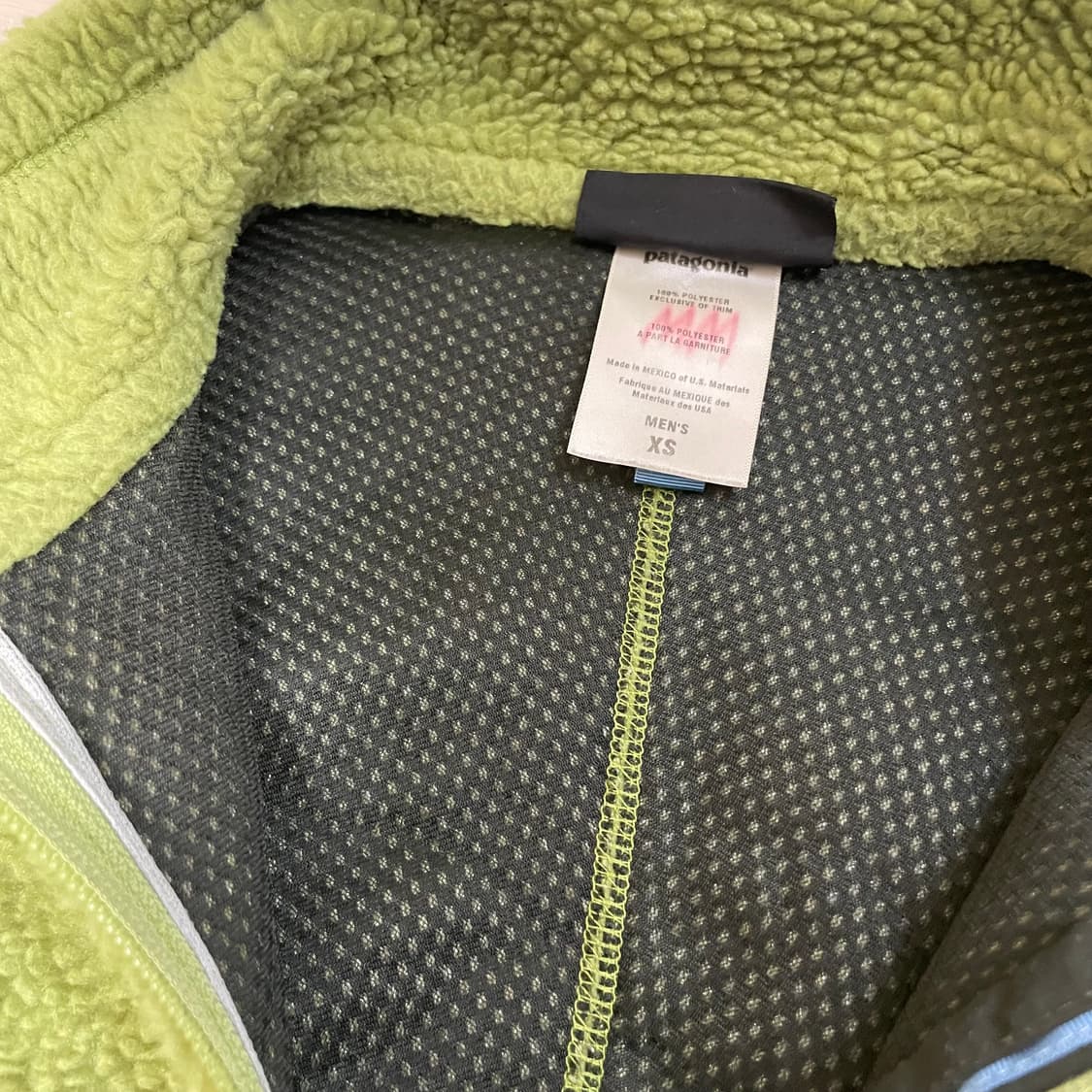 파타고니아 클래식 레트로X 플리스 자켓 스파우트그린 상품이미지3