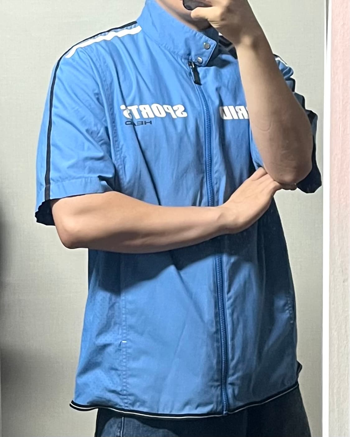 헤드 스포티 반팔 자켓 상품이미지1