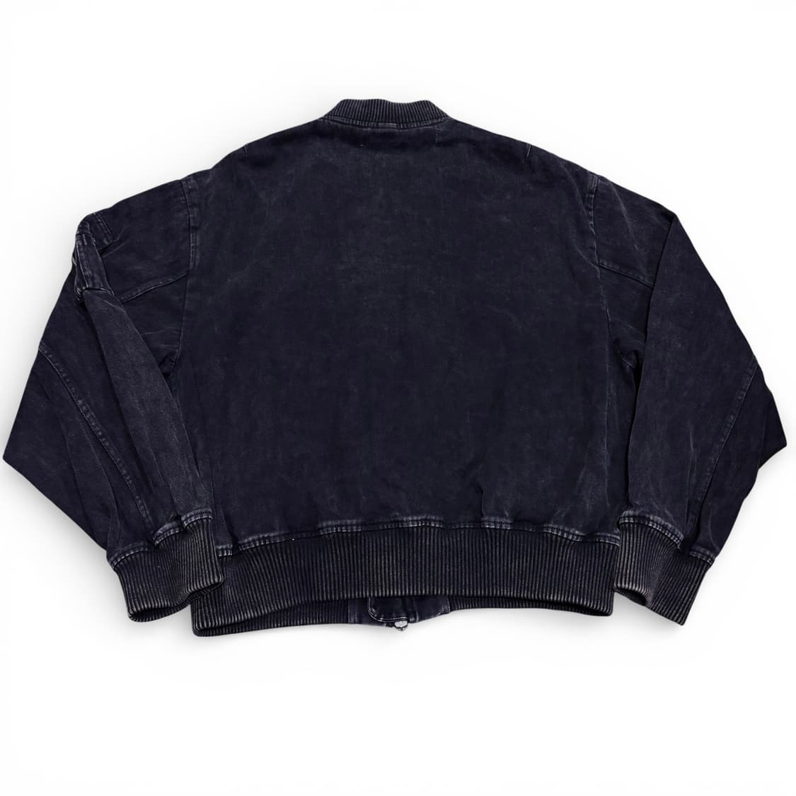 L 파르티멘토 흑청 데님 MA1 항공점퍼 블루종 상품이미지2