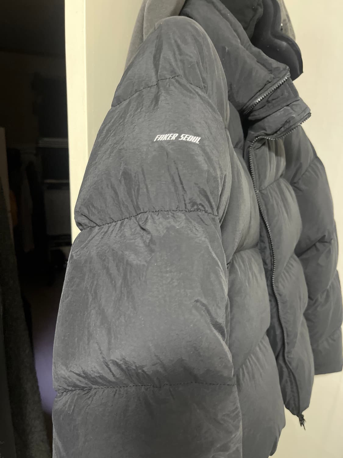 페이커 서울 블랙 숏패딩 L 상품이미지2