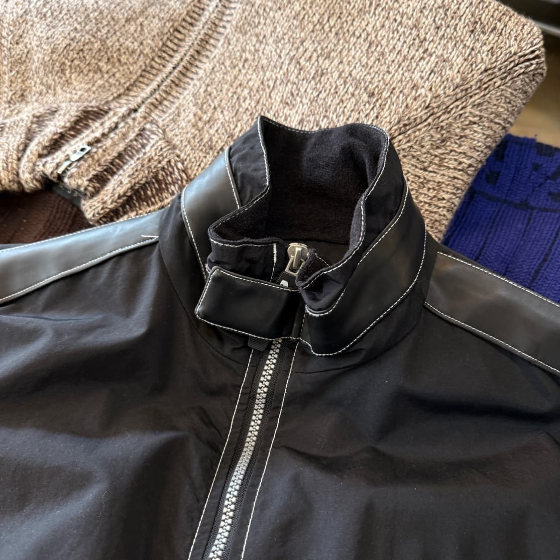 90S 퀵실버 스노우 트리밍 자켓 M L 상품이미지4