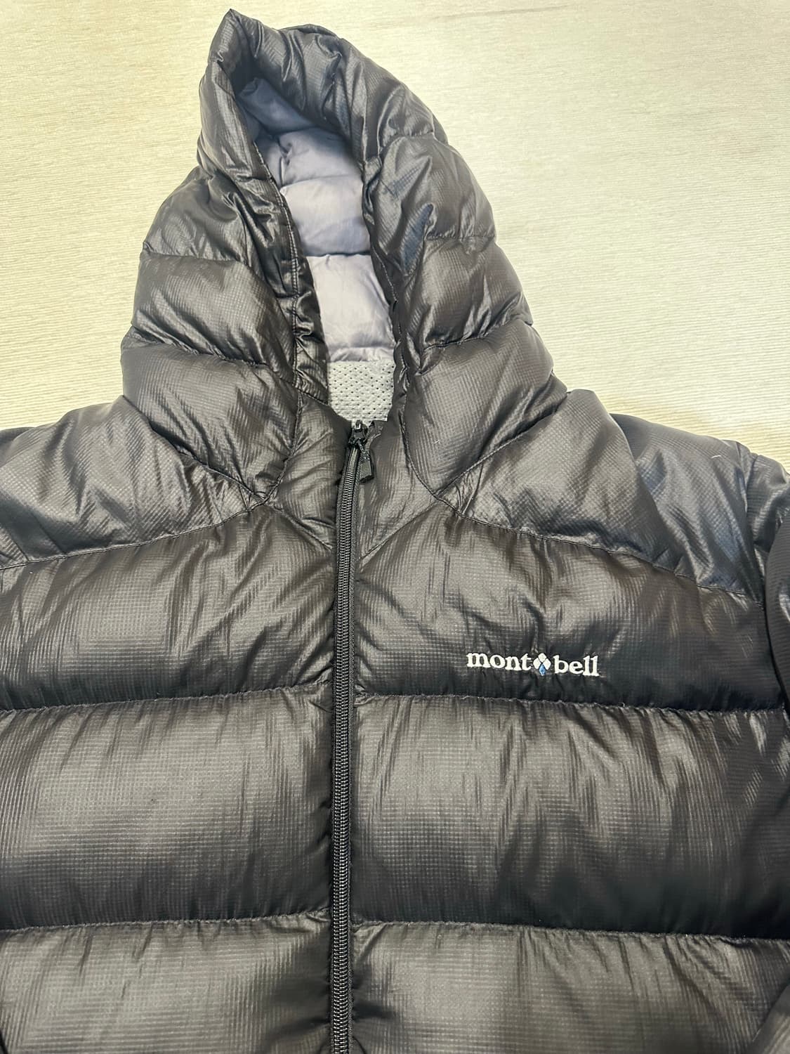 (XL)몽벨 알파인 다운 재팬 빈티지 블랙유광 상품이미지3