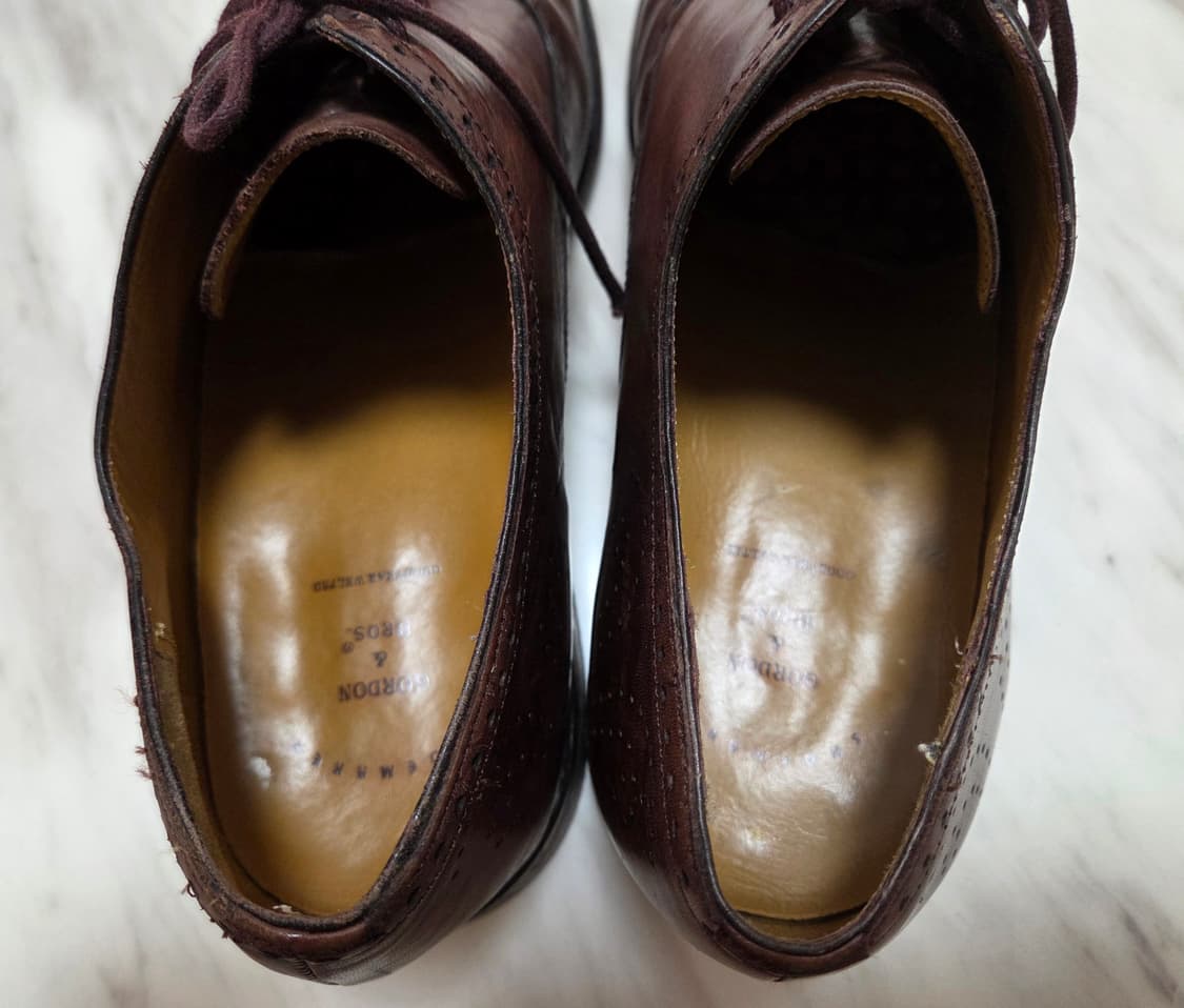 고든앤브로스 윙팁 구두 상품이미지4