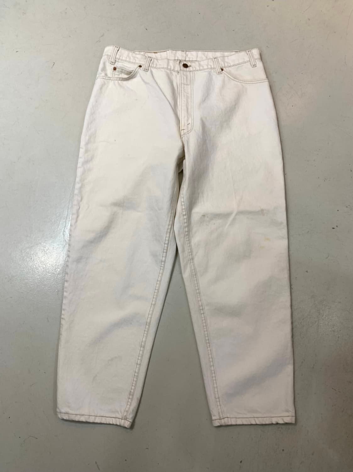 90s 빈티지 리바이스 560 화이트 팬츠 38 상품이미지1