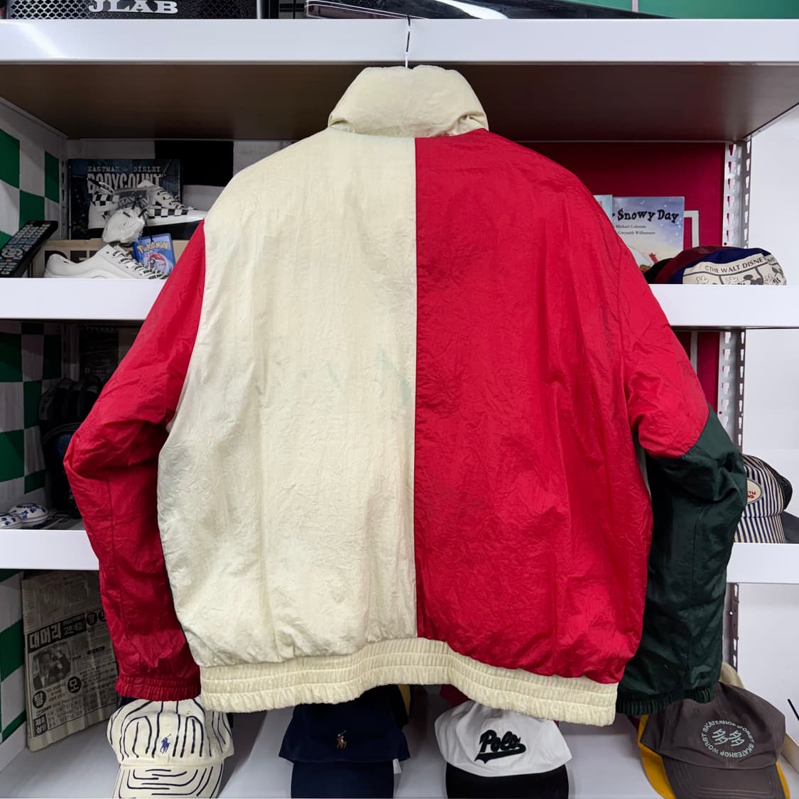 90s 나이키 삼나 리버시블 푸퍼 패딩 (L)   상품이미지3