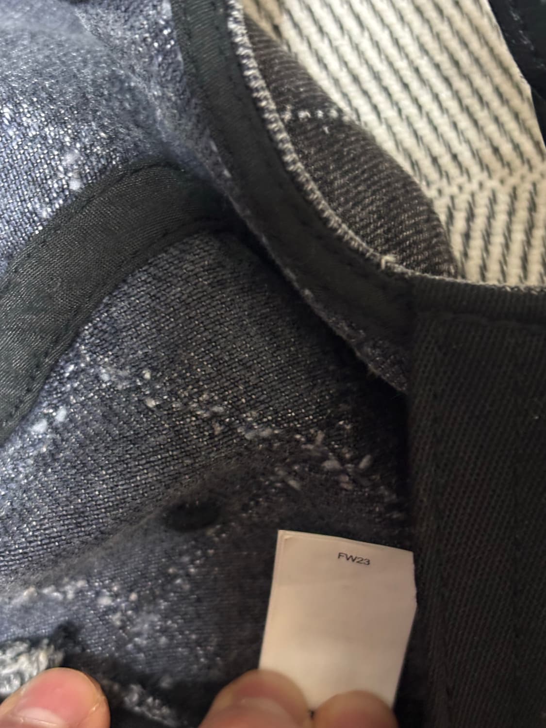 슈프림 펀치드 데님 캠프캡 23fw 상품이미지6