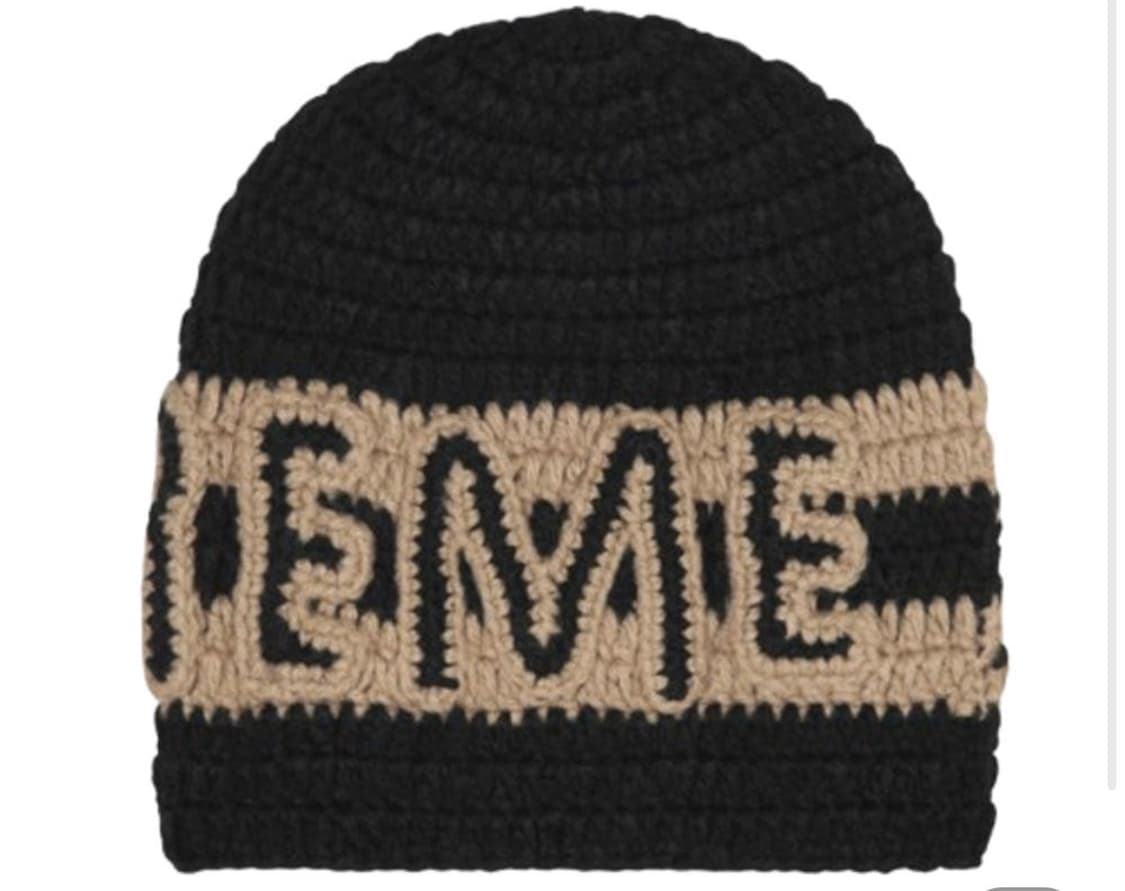 슈프림 크로쉐 로고 비니 블랙 - 25FW 상품이미지2