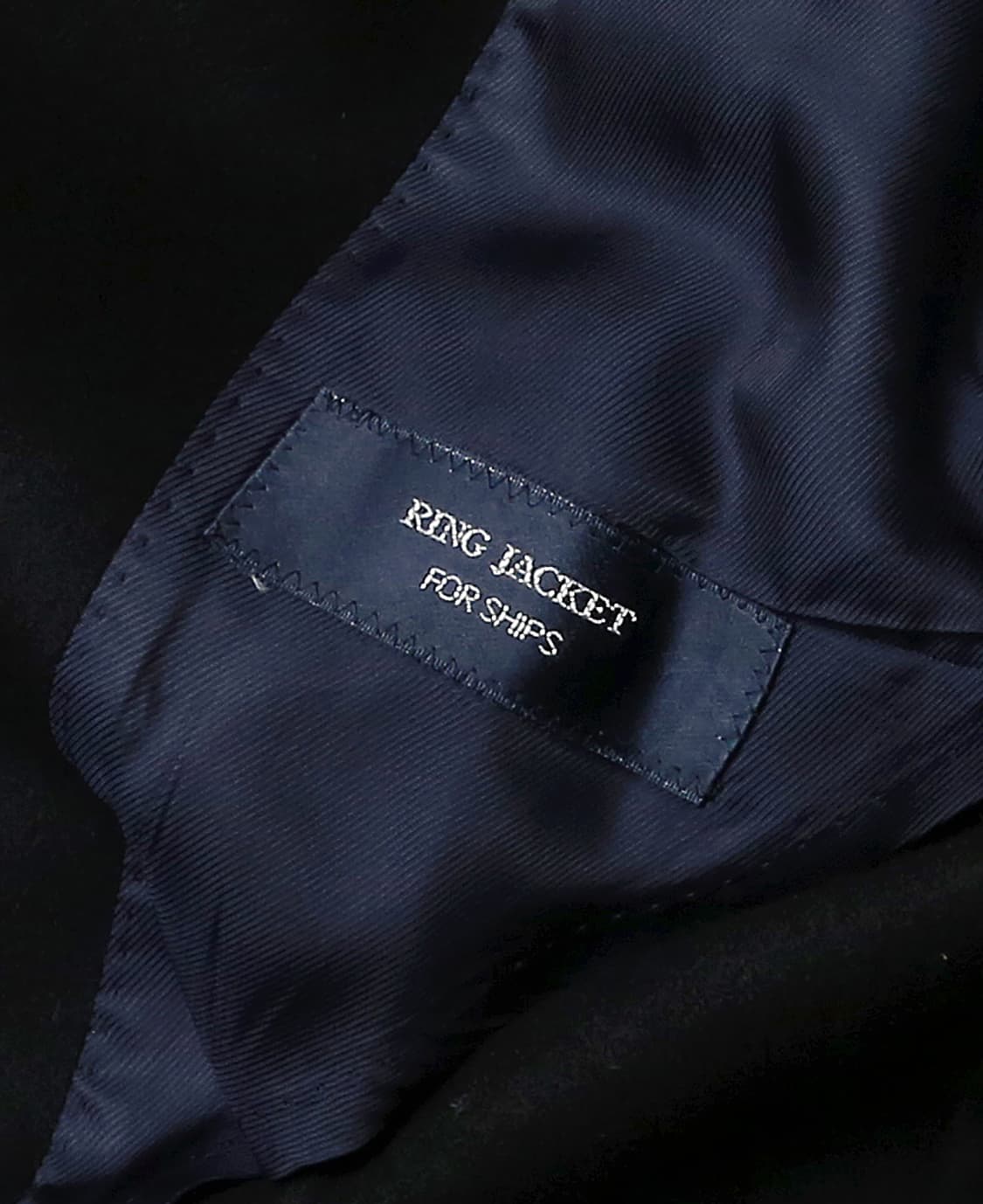 링자켓 [Ring Jacket] 블랙 울 싱글 코트 For 쉽스 상품이미지6