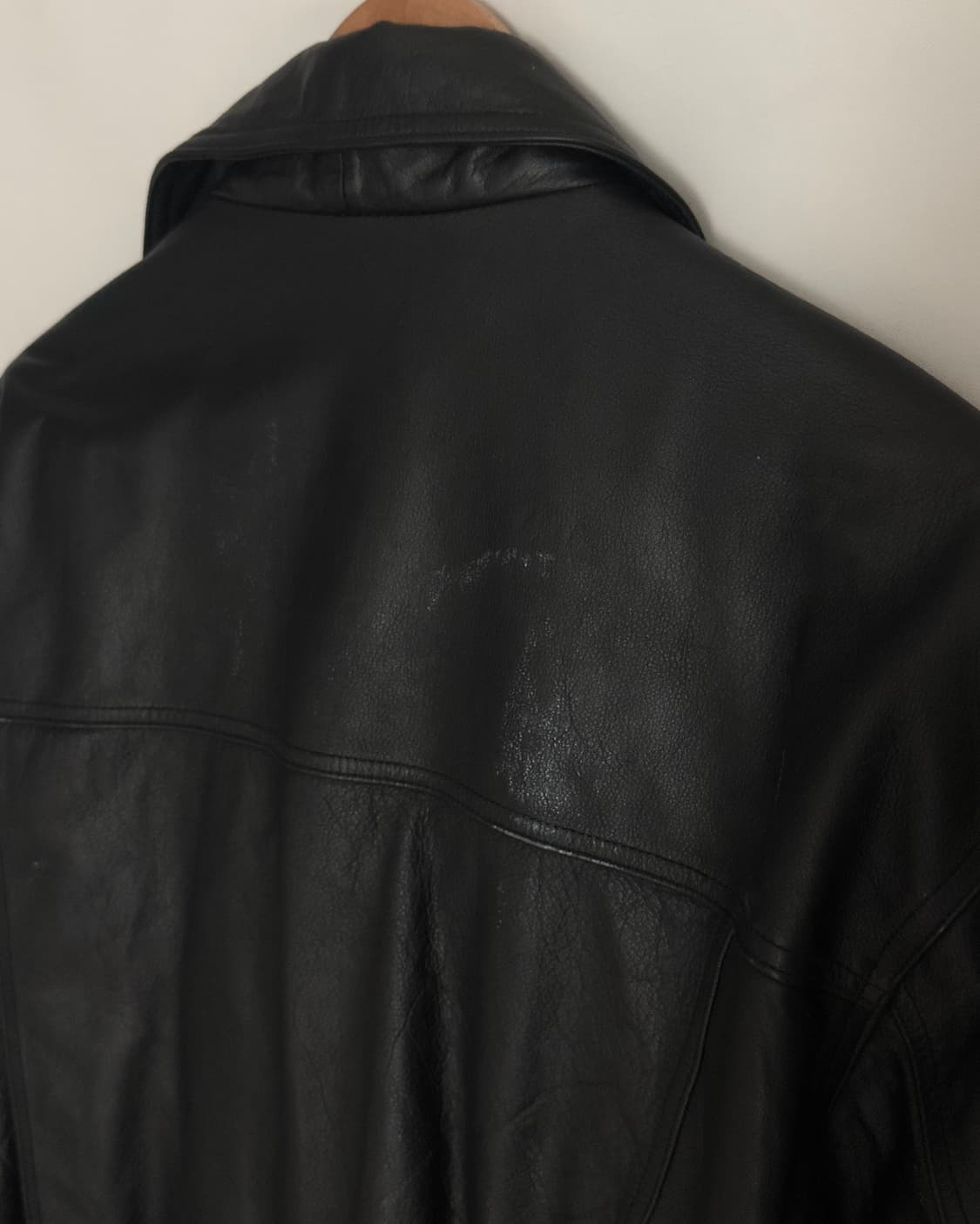 [Vintage] Cowhide Leather Jacket 상품이미지8
