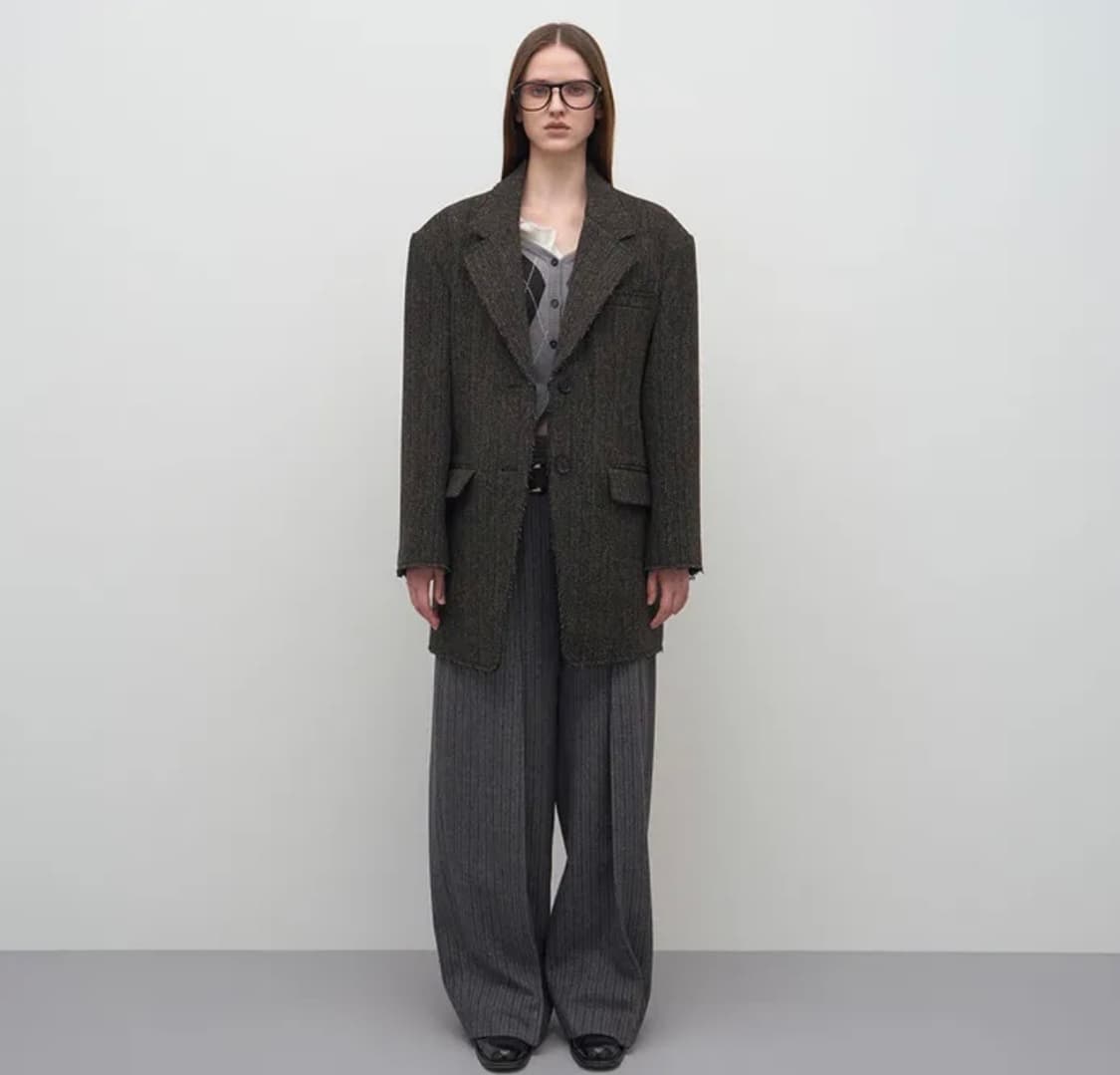 lcdctm TWEED OVERSIZED COAT JACKET  상품이미지1
