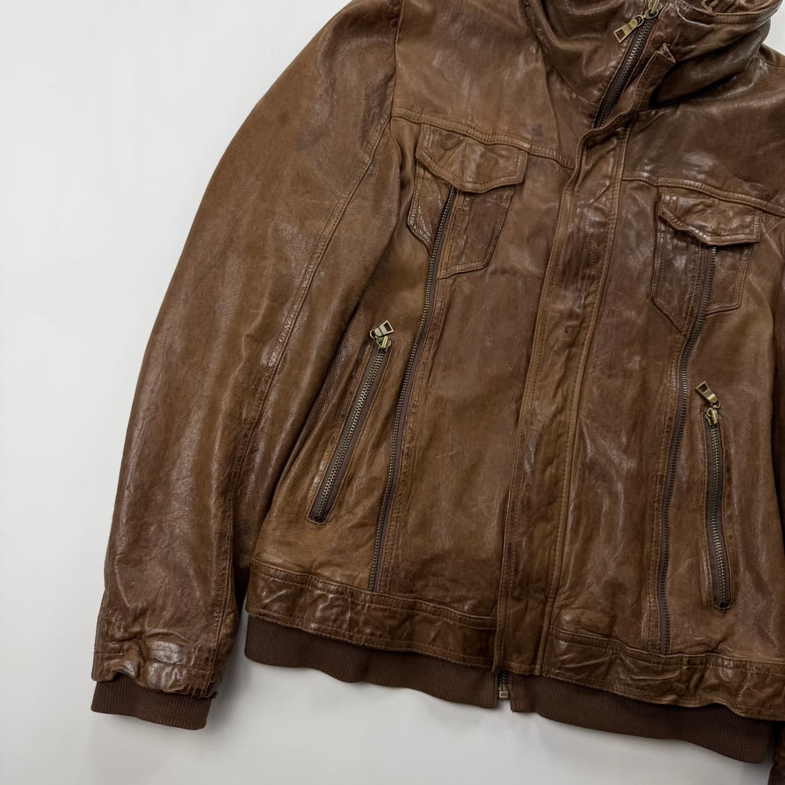 빈티지 양가죽 자켓 상품이미지3