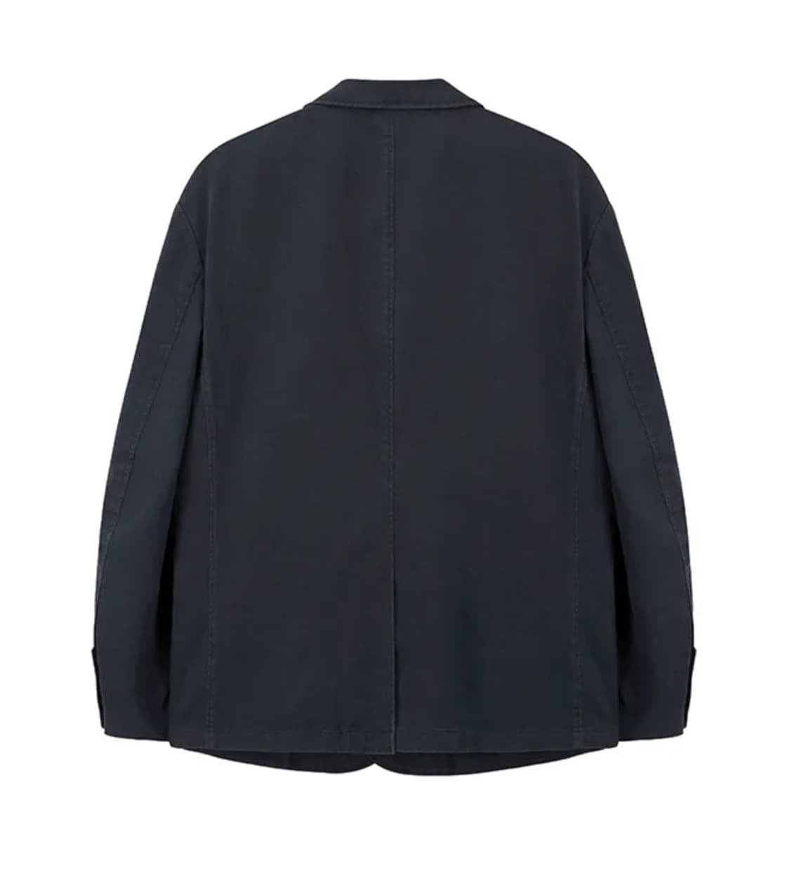 워시드 3버튼 블레이저 다크네이비 상품이미지2