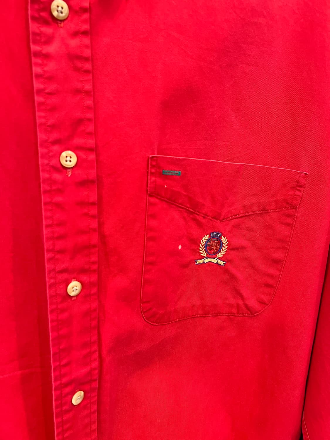 90s Tommy Hilfiger 타미힐피거 코튼 셔츠 상품이미지7