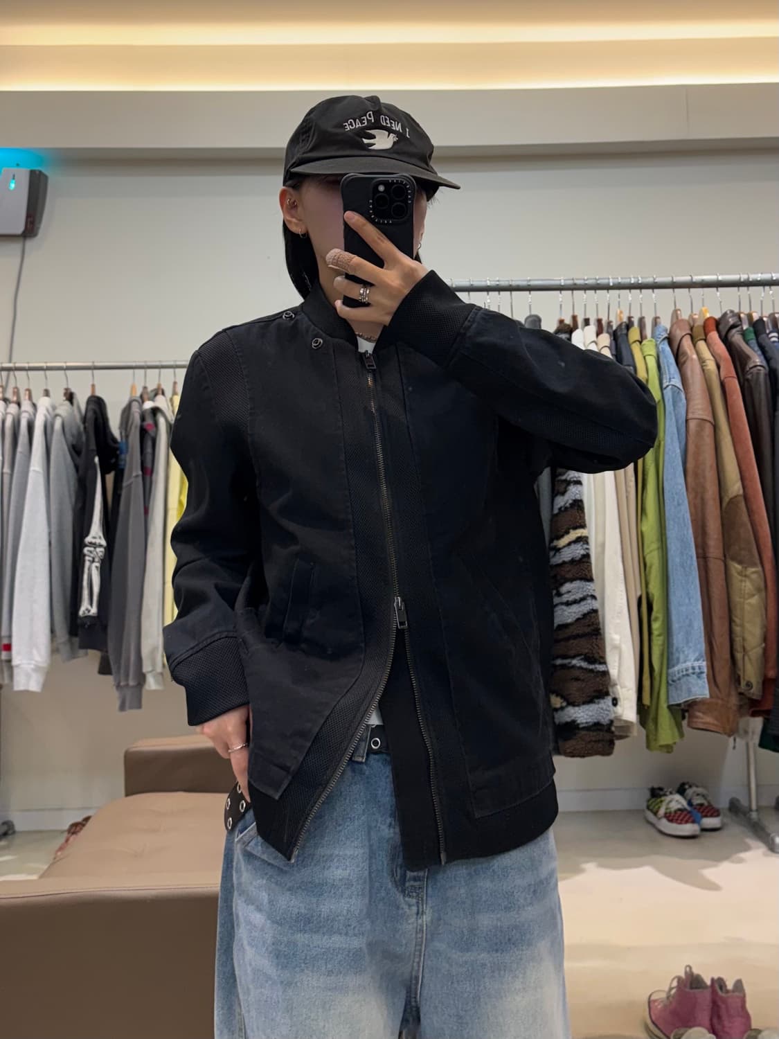 디젤 투웨이 바이커 자켓 상품이미지7