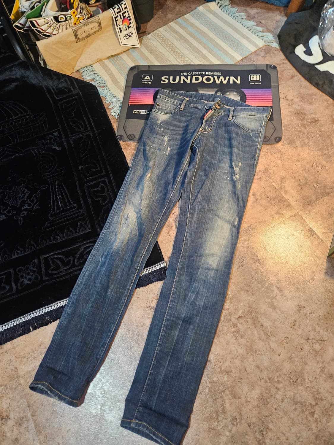 DSQUARED2 디스퀘어드2 슬림 진 데님 팬츠 상품이미지1