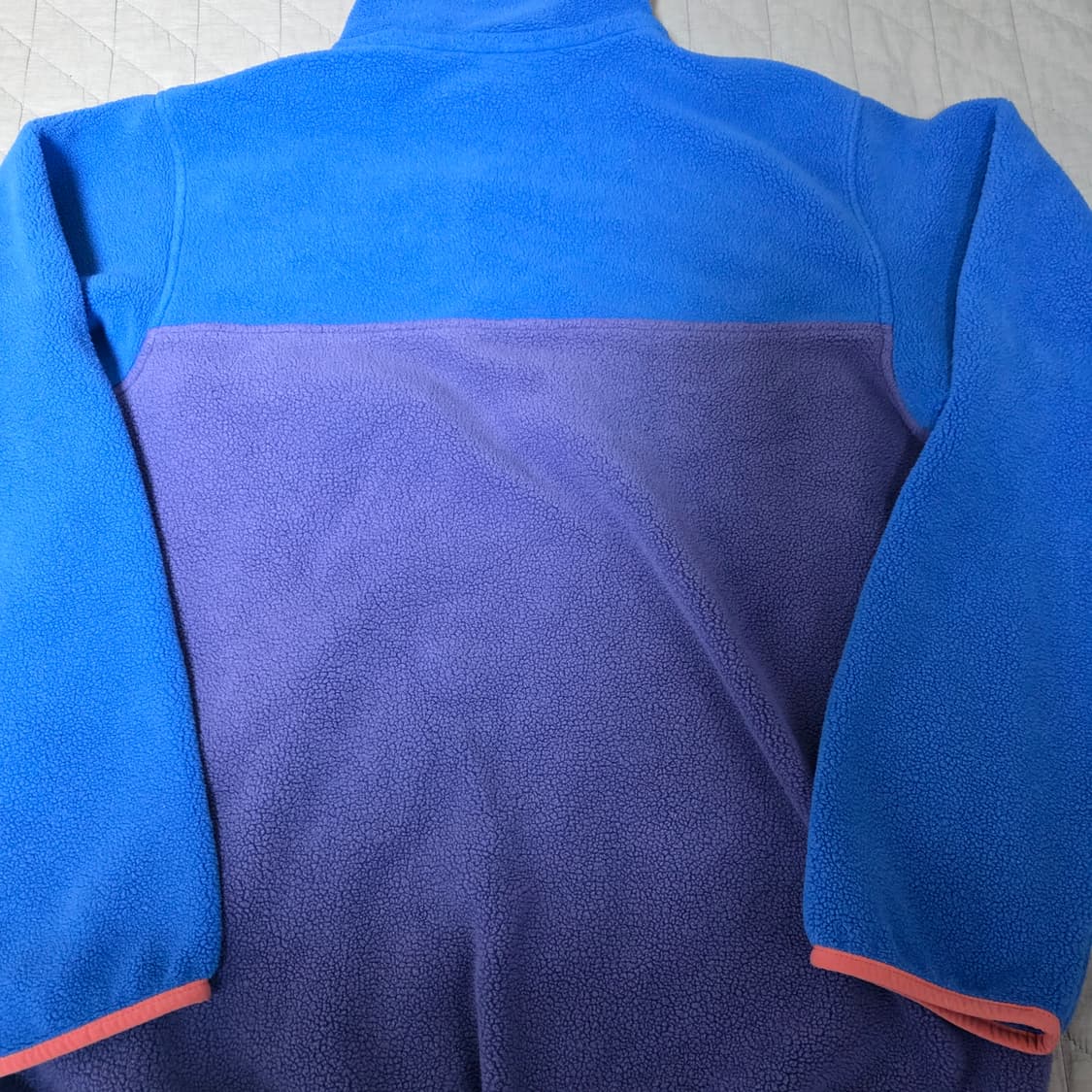 [L] 빈티지 파타고니아 신칠라 플리스 스냅 풀오버 블루/퍼플 상품이미지4