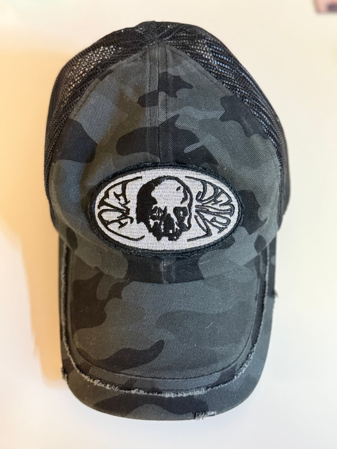 etce 스컬 패치 트러커 캡 모자 L 상품이미지1