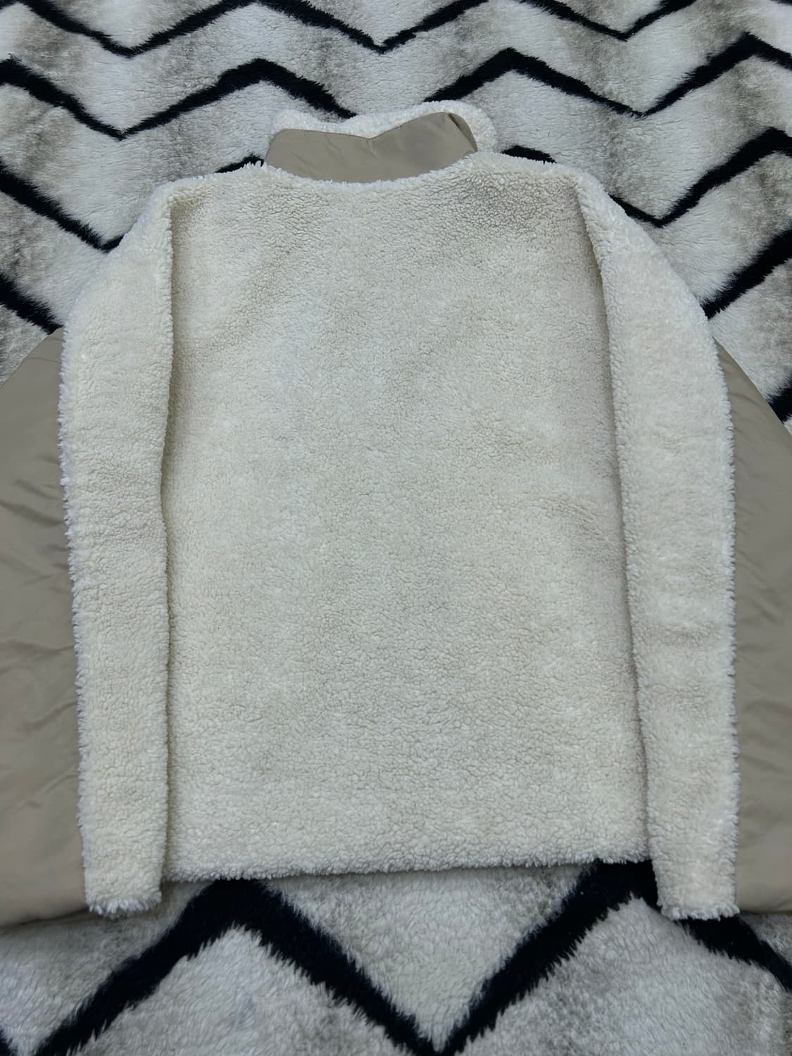 [XS]아디다스 쉐르파 바이커 자켓 상품이미지5