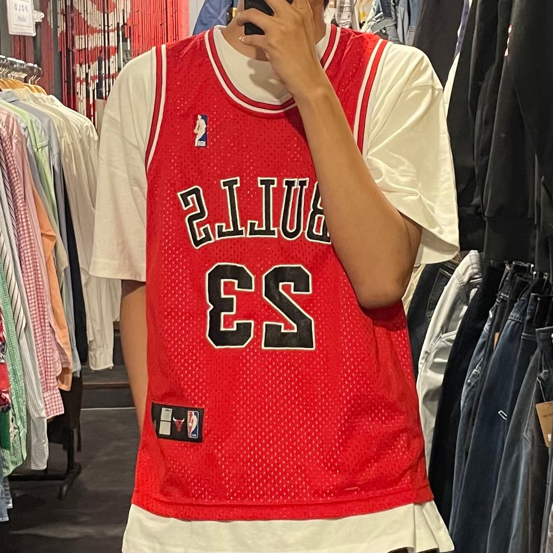 [IM] NBA  조던 레드 나지 져지 상품이미지3