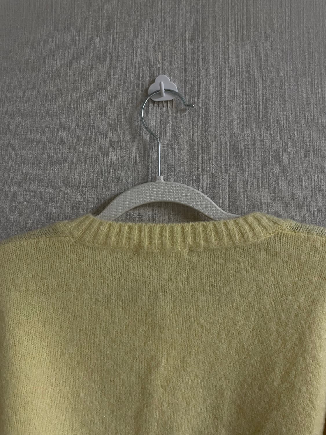 병아리 니트 (단추 브라운) 상품이미지5