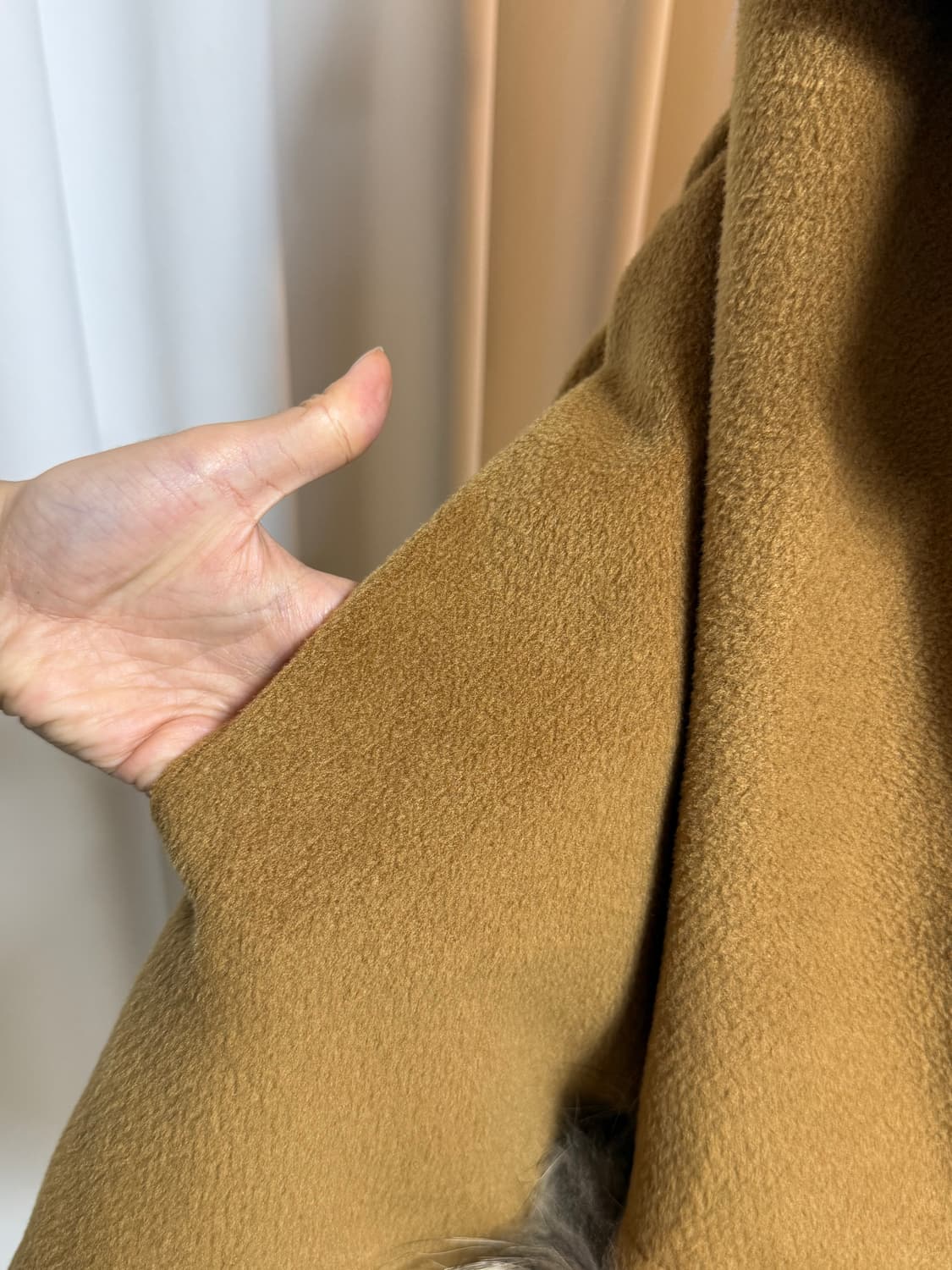 Cecil mc bee 갸루맛 라쿤 퍼 코트 상품이미지7