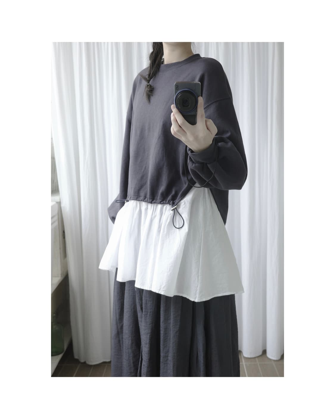 Earth Music&Ecology sweatshirt 상품이미지4