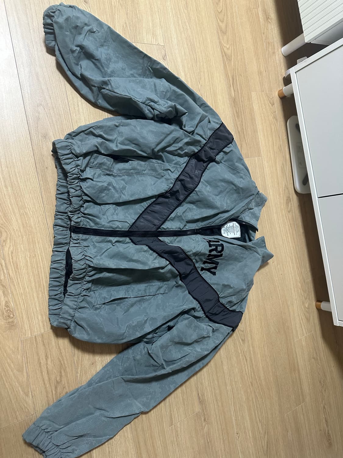 마뗑킴 백로고 자켓 네이비 상품이미지4