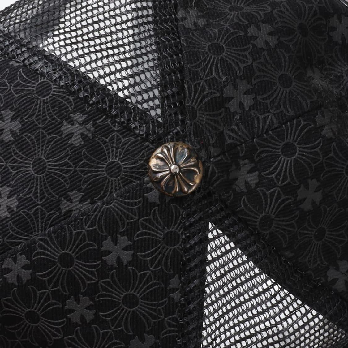 Chrome Hearts Leather Cemetery Cross cap 상품이미지5