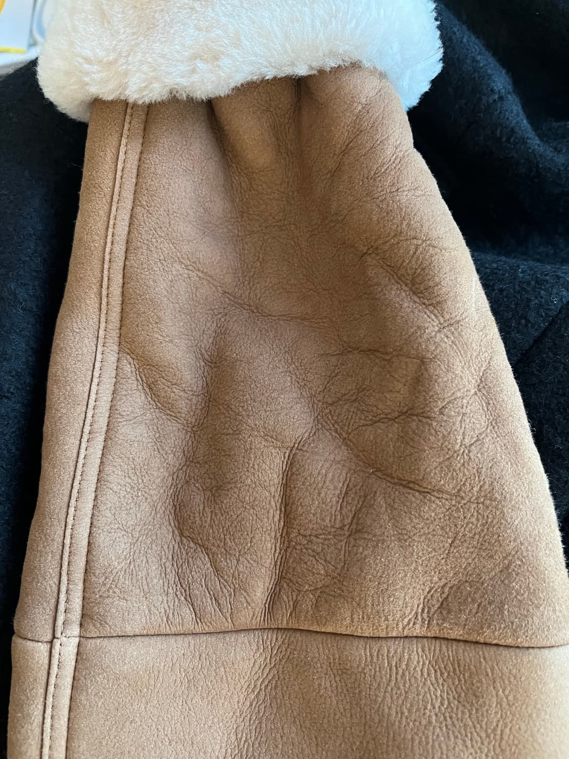 급처) 시니 뉴욕 후드 무스탕 상품이미지7