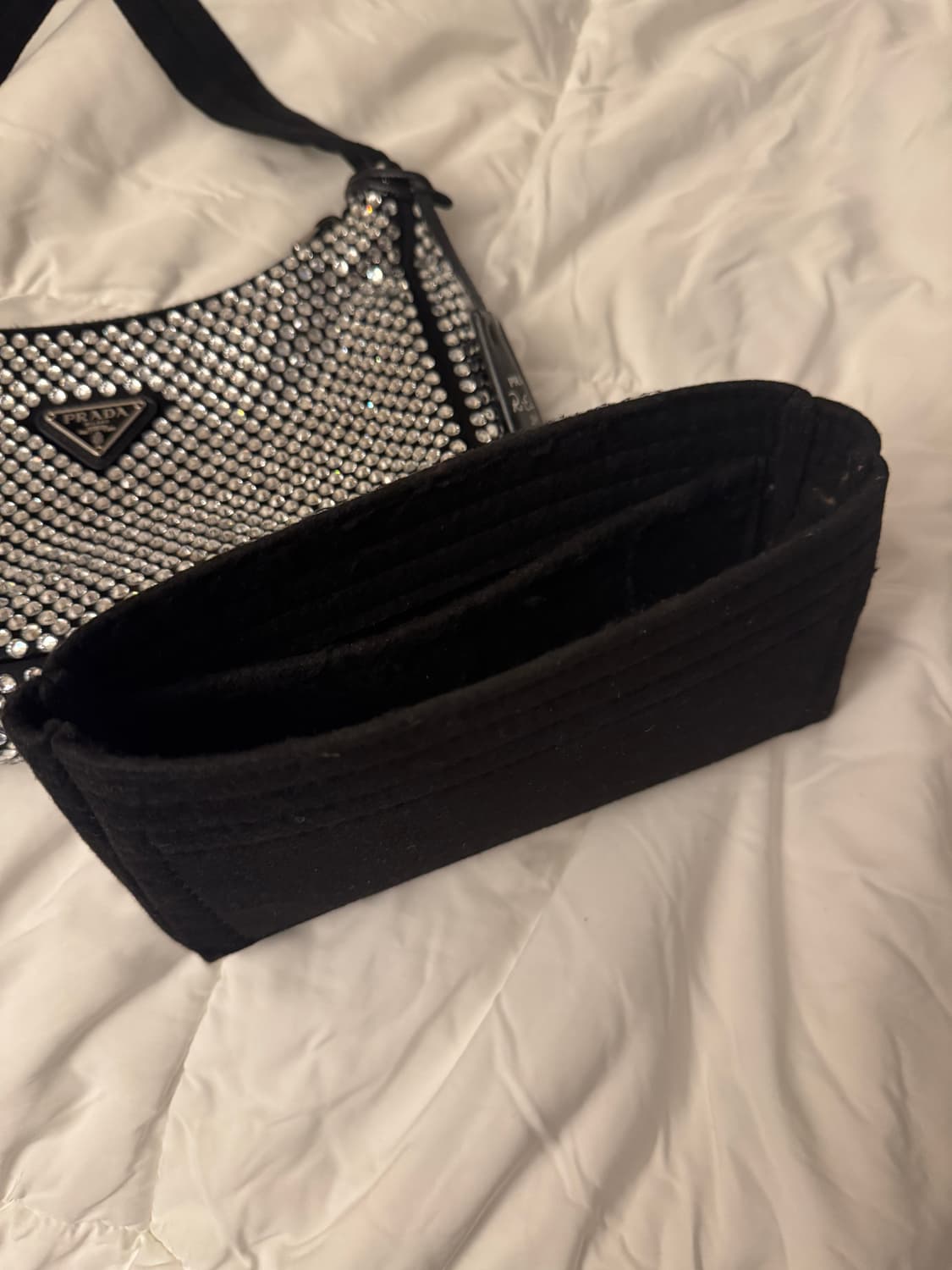 프라다 크리스탈 미니백  상품이미지3