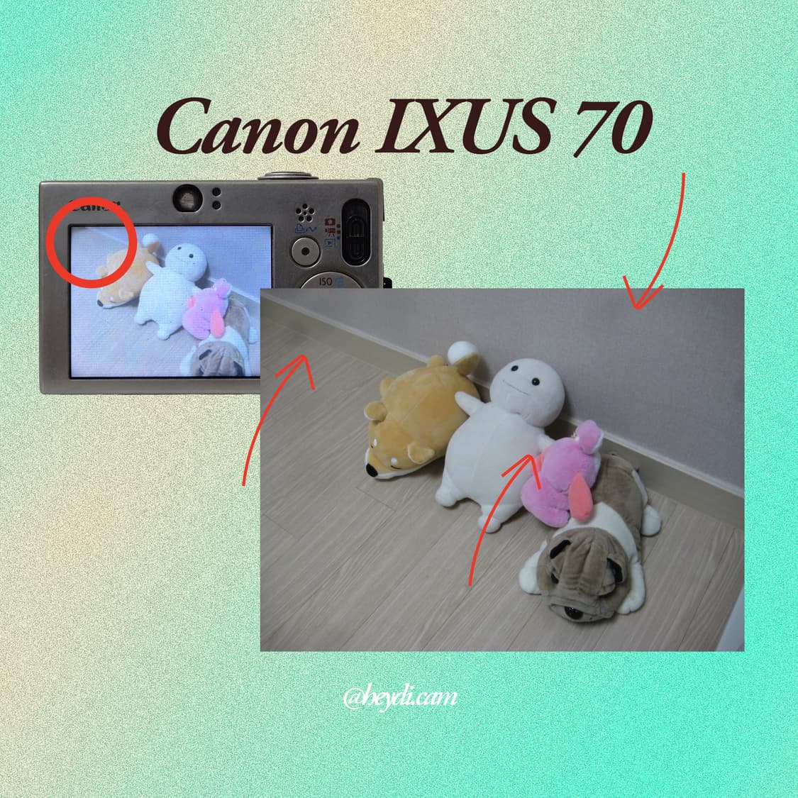 (강민경 아이브 리즈 은채) 캐논 ixus70실버 (SD1000, IXY 상품이미지5