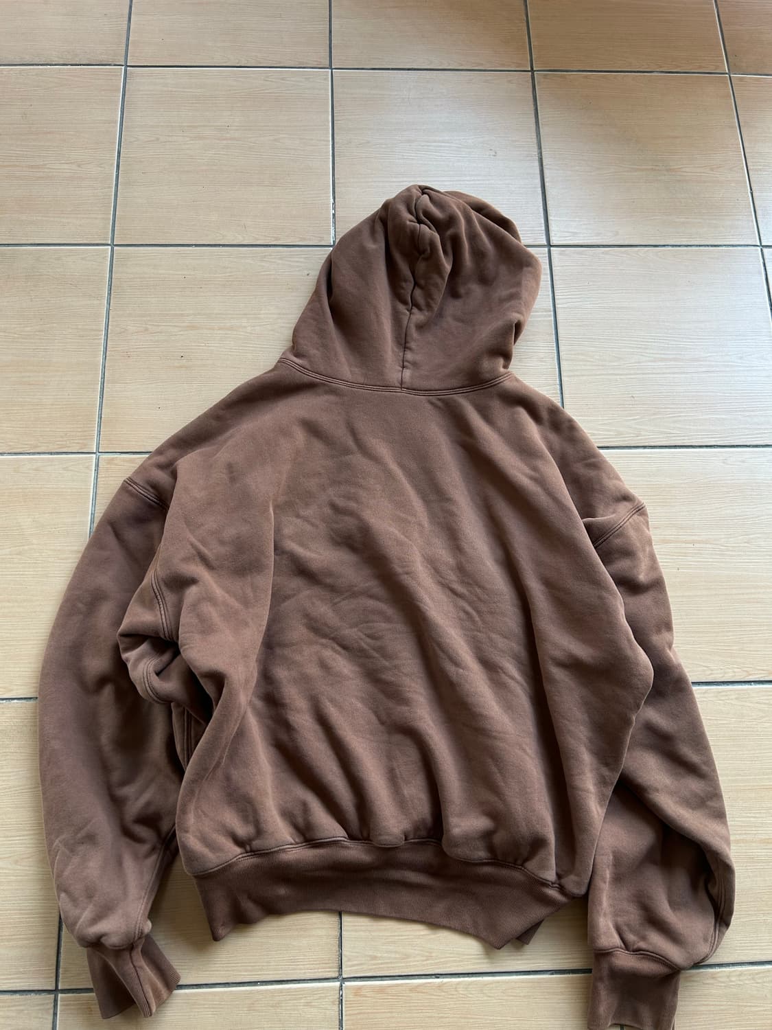 Yeezy Gap 이지갭 퍼펙트후디 브라운 XL 상품이미지6