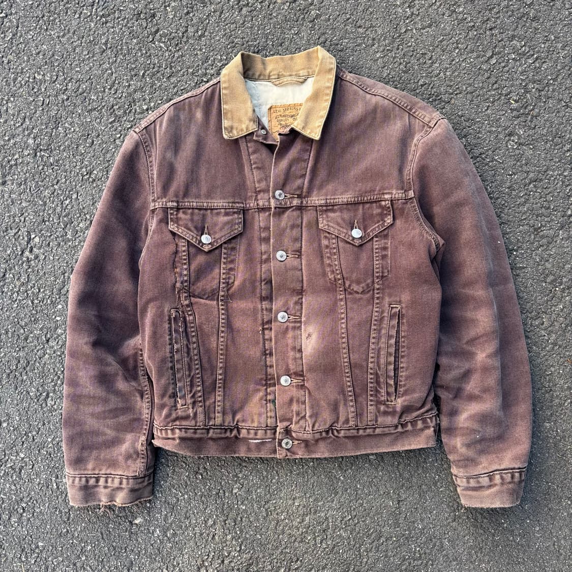 90년대 리바이스 70614-77 패디드 트러커 자켓 상품이미지1