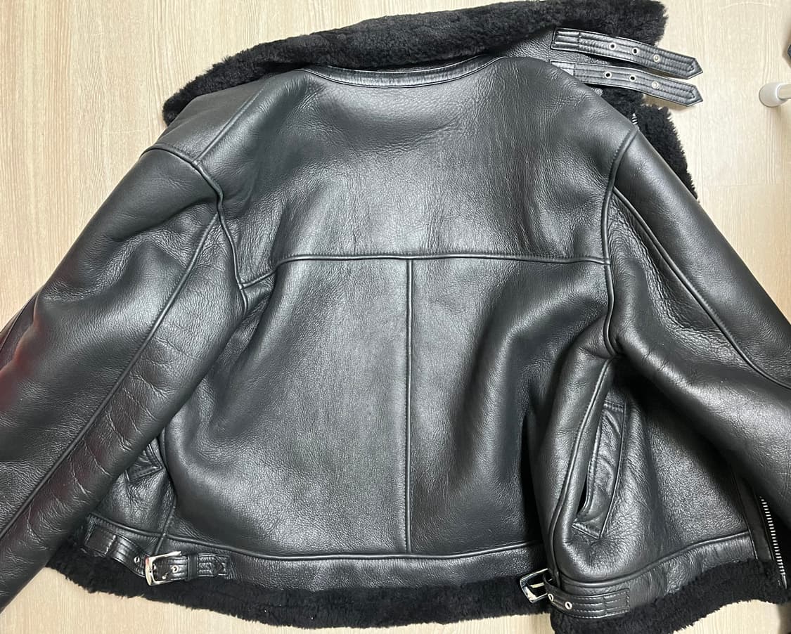 [105-110] B-3 무스탕 남자 리얼레더 자켓 폭격기 무톤자켓 상품이미지4