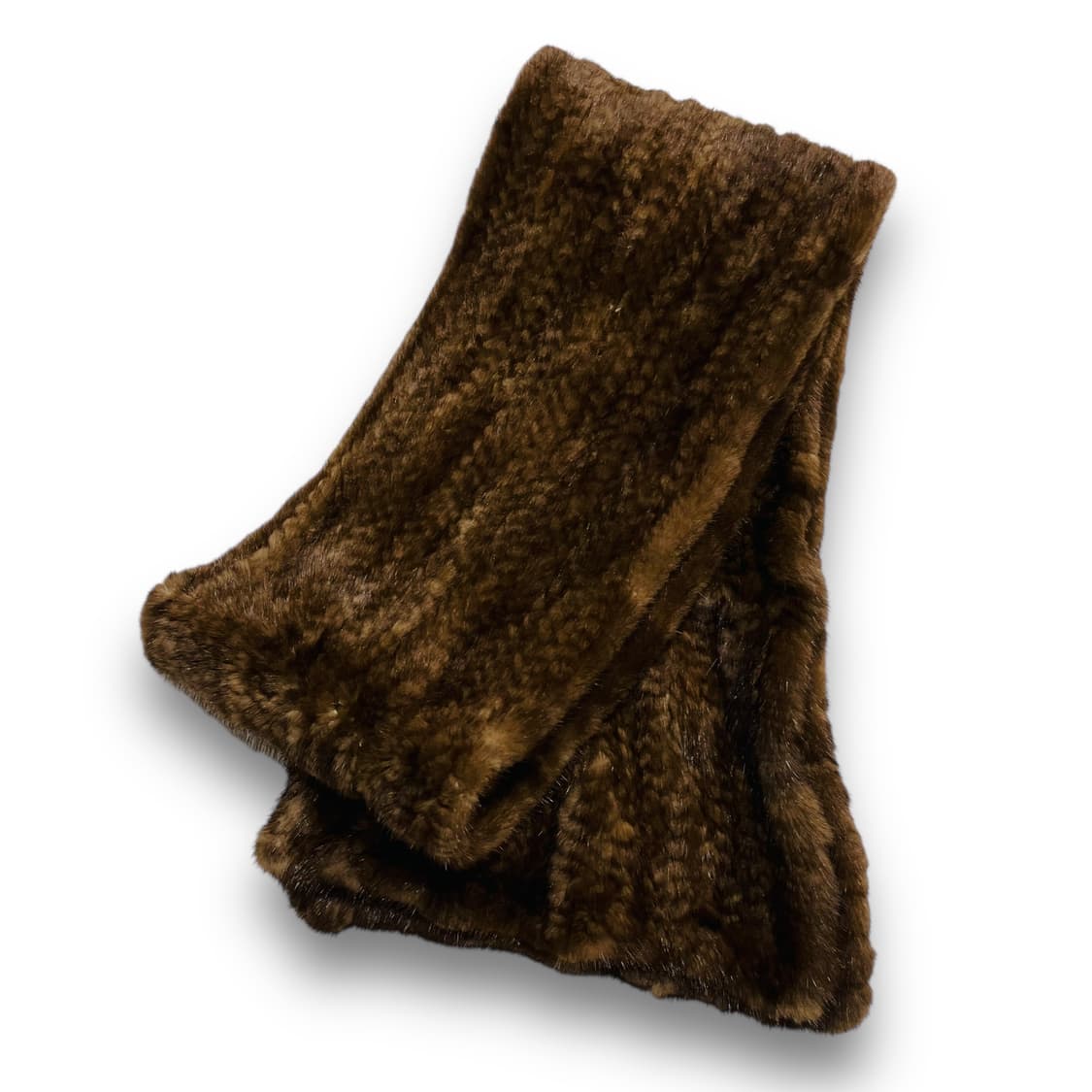 Ungaro 락시크 다크 브라운 밍크 머플러/숄 상품이미지3