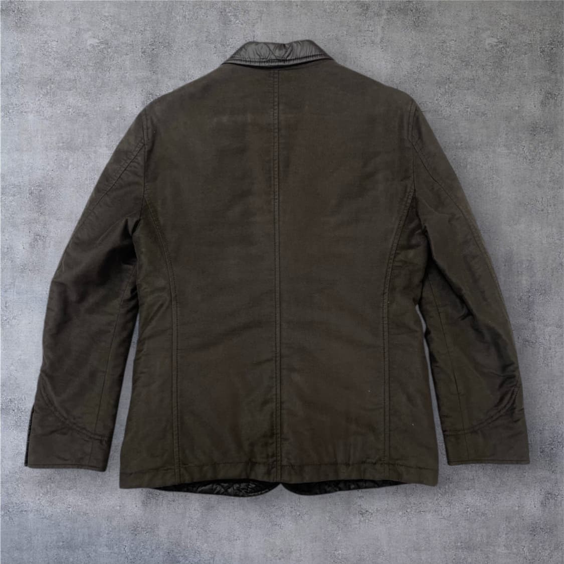 아르마니 꼴레지오니 리버시블 퀄팅 스웨이드 자켓 46 상품이미지6