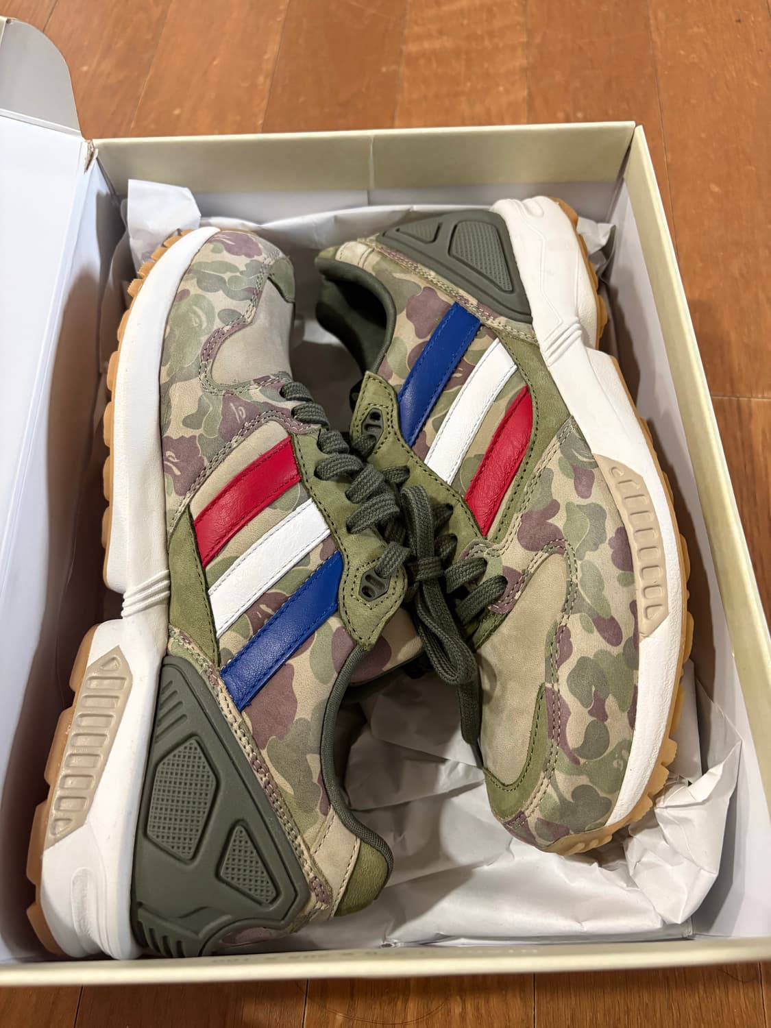 아디다스 ZX5000 언디핏x베이프 220사이즈  상품이미지1