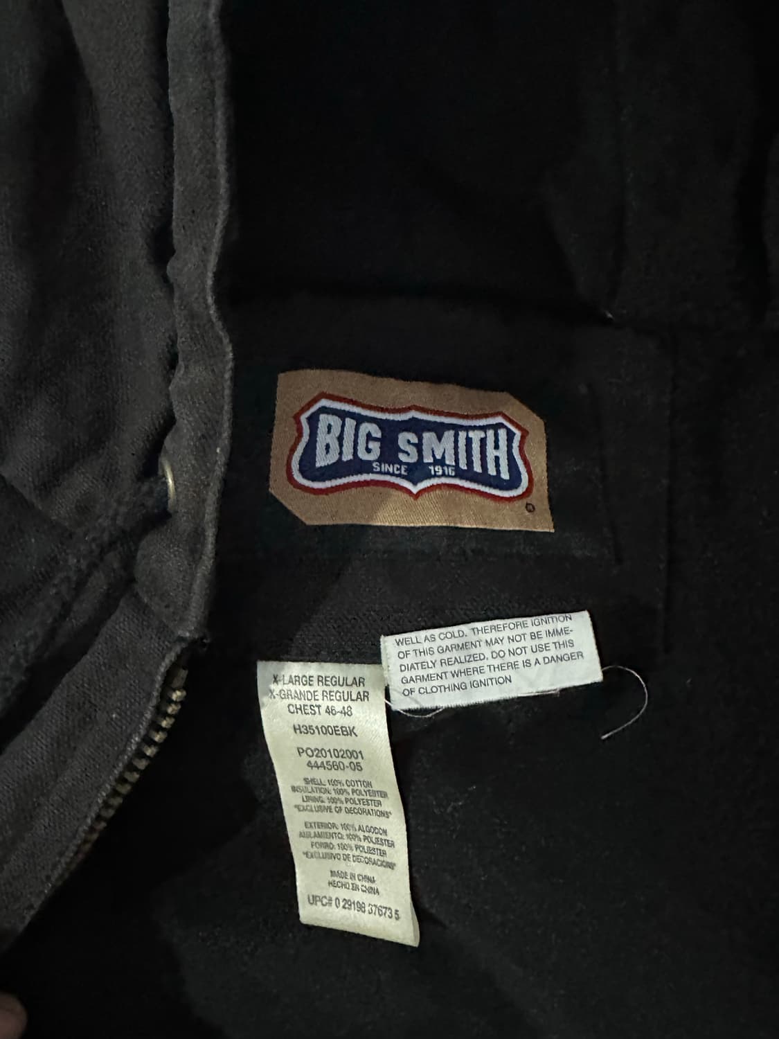 Big smith hooded work jacket 상품이미지2